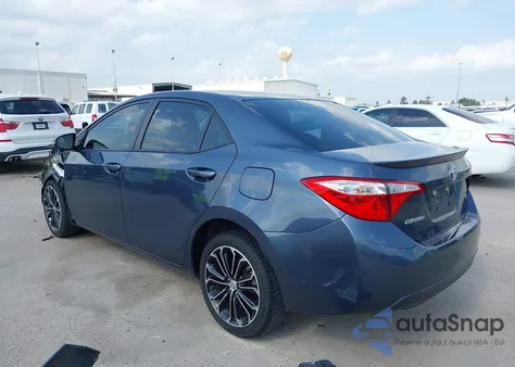 2016 Toyota Corolla S Plus из США, поврежденный, VIN 5YFBURHE2GP542170